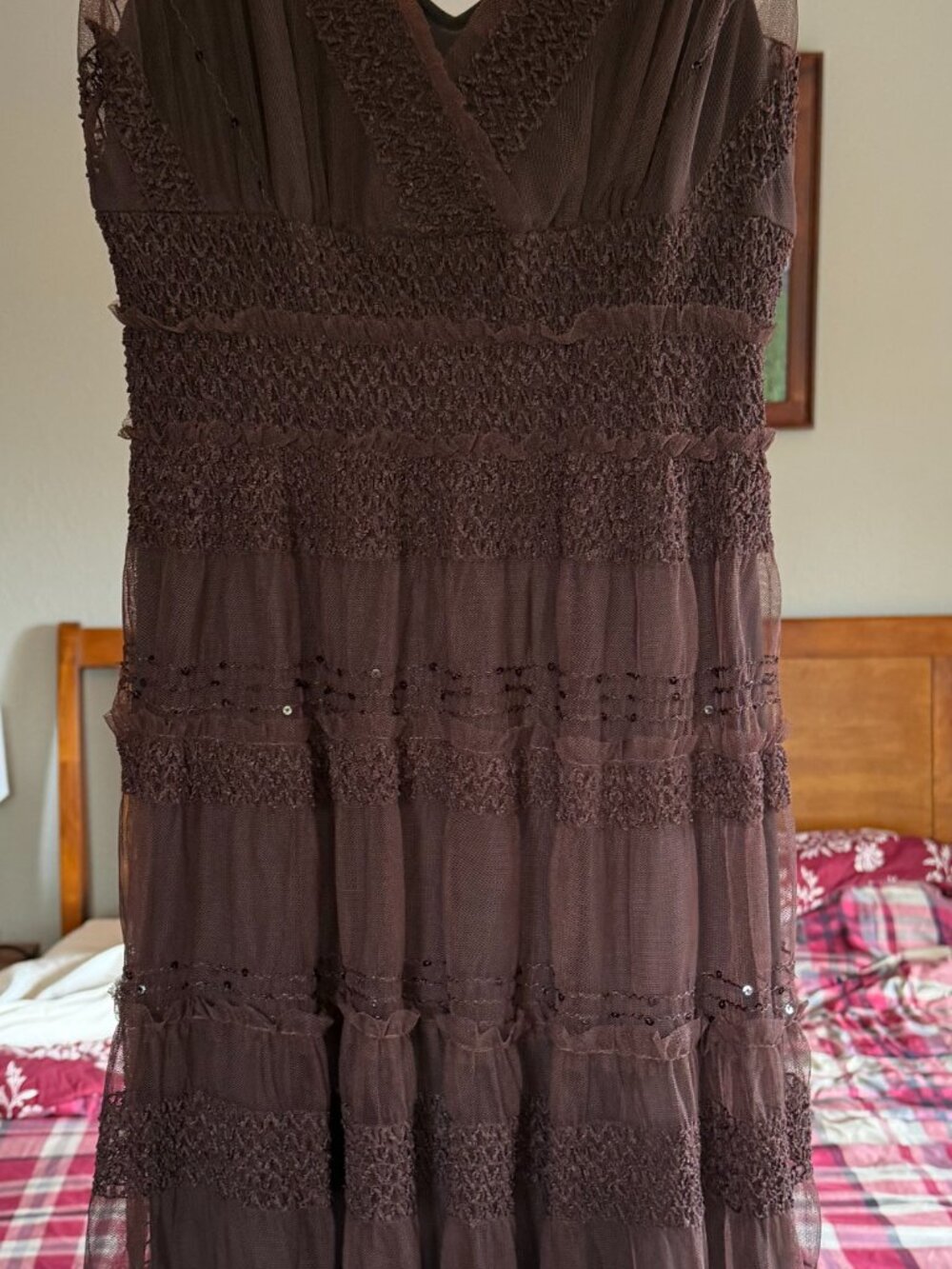 Max Studio dress - brown M - Picture 7 of 8